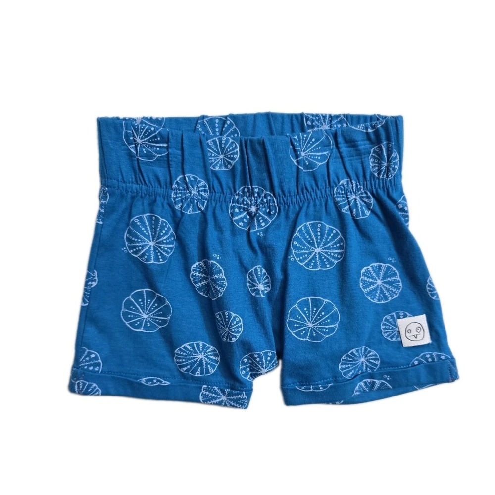 Indikidual Baby Boys  Shorts  Sea Urchin Print  6-12 Months  NWT Organic